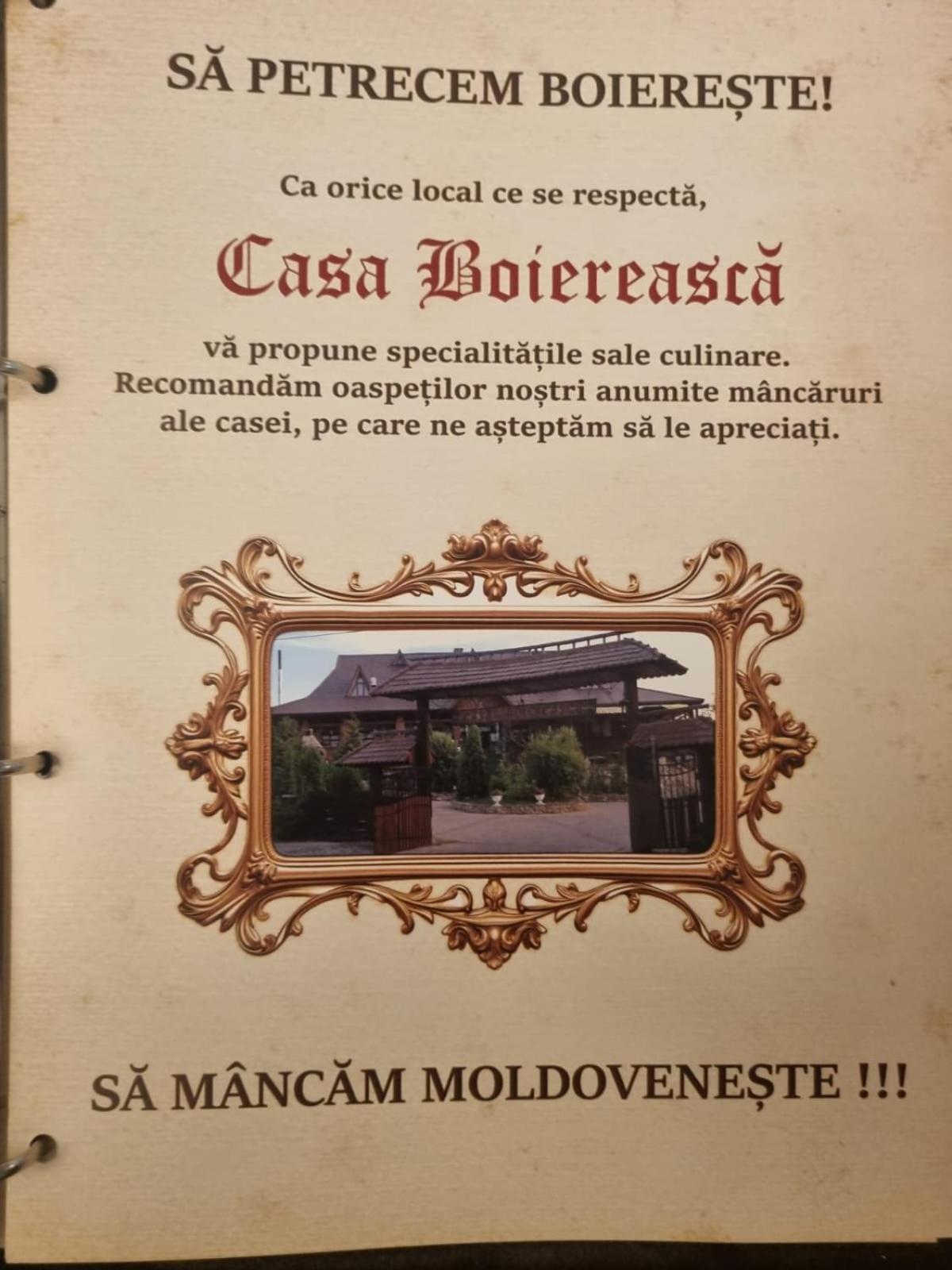 Casa Boiereasca Hotel Iasi Exterior photo